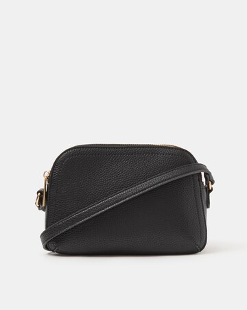 Accessorize Double Zip Crossbody Bag