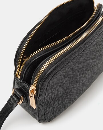 Accessorize Double Zip Crossbody Bag