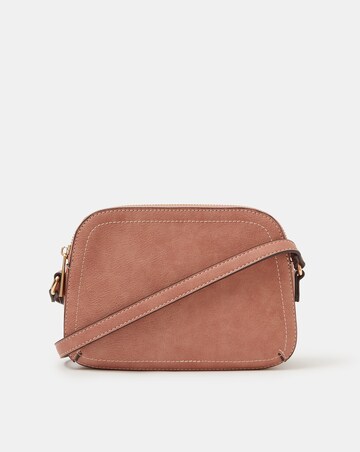 Accessorize Double Zip Crossbody Bag