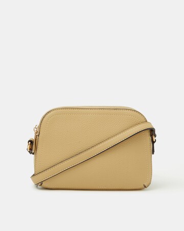 Accessorize Double Zip Crossbody Bag