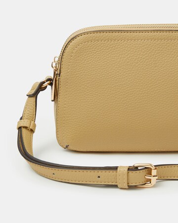 Accessorize Double Zip Crossbody Bag