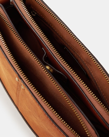 Accessorize Classic Double Zip Crossbody Bag