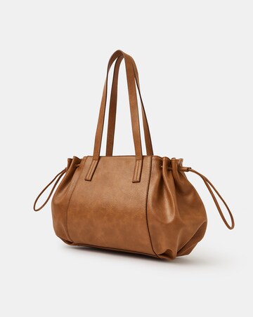 Accessorize Padlock Ruched Shoulder Bag