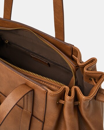 Accessorize Padlock Ruched Shoulder Bag