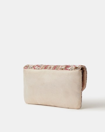 Accessorize Bead Embellished Clutch Bag