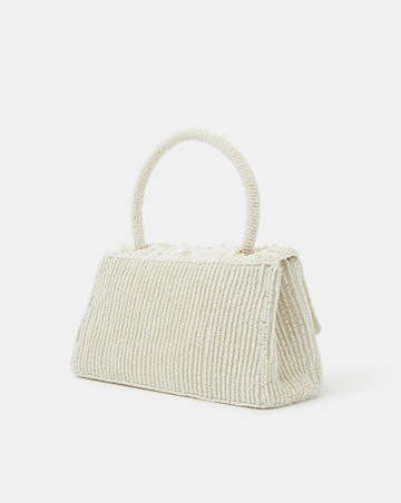 Accessorize Pearl Beaded Handheld Bag