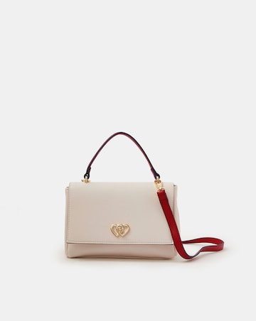 Accessorize Double Heart Crossbody Handbag