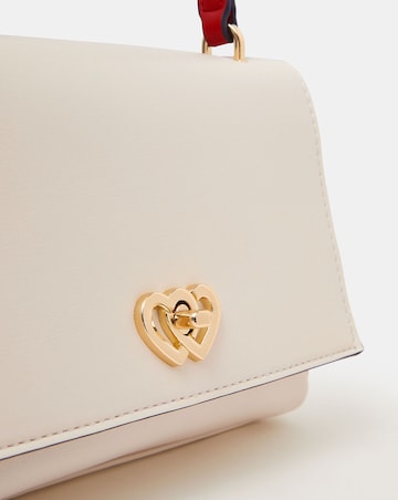 Accessorize Double Heart Crossbody Handbag