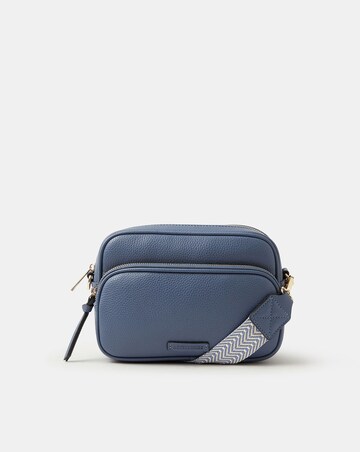 Accessorize Double Zip Crossbody Bag