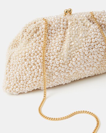 Accessorize Cloud Pearl Beaded Mini Bag