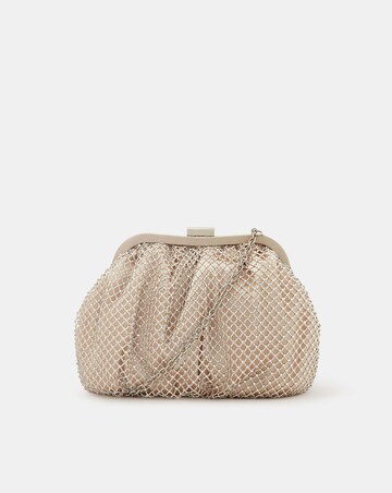 Accessorize Sequin Clip Frame Clutch Bag