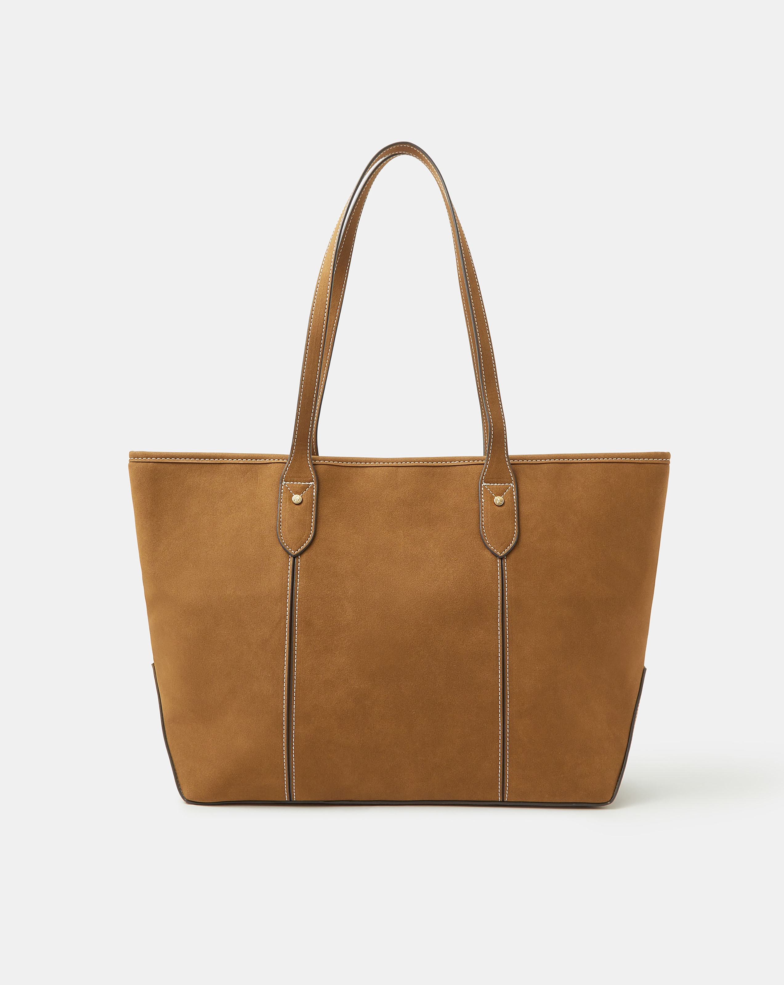 New In - Accessorize Faux Suede Tote Bag