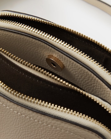 Accessorize Double Zip Crossbody Bag