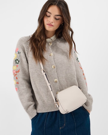 Accessorize Double Zip Crossbody Bag