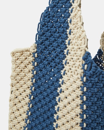 Accessorize Macrame Tote Bag