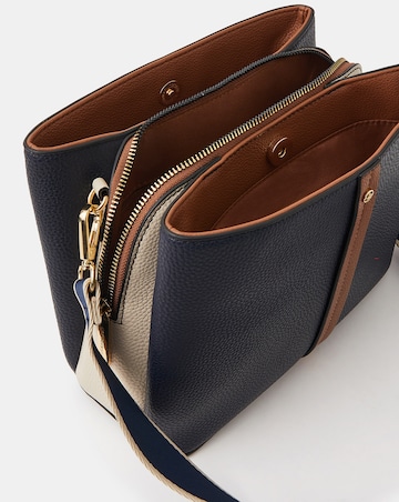 Accessorize Triple Compartment Crossbody Bag