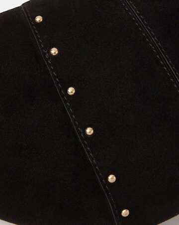 Accessorize Stud Suede Sling Crossbody Bag