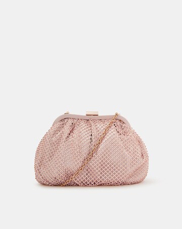 Accessorize Sequin Clip Frame Clutch Bag