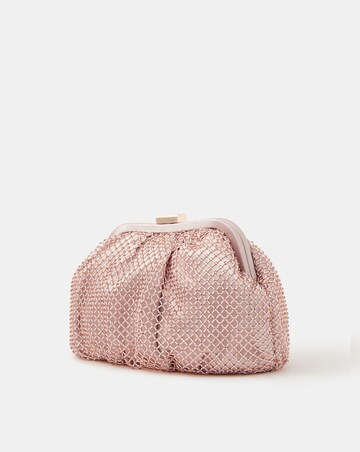 Accessorize Sequin Clip Frame Clutch Bag