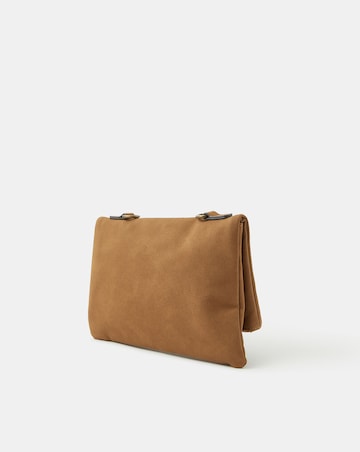 Accessorize Fold Over Zip Crossbody Bag