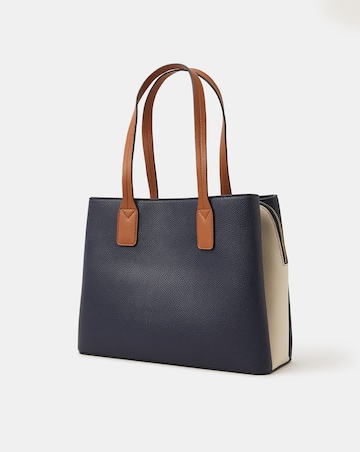 Accessorize Triple Compartment Shoulder Bag