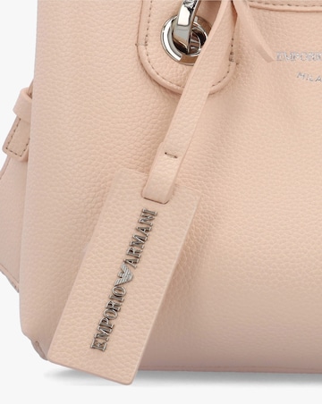 Emporio Armani X Small Apricot Moka Cross-Body Shopper Bag