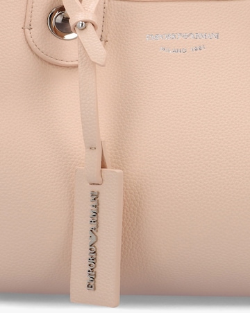 Emporio Armani Myea Apricot Moka Shopper Bag With Pouch