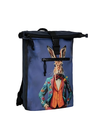 New Rebels Rabbitsuit PU Rolltop Laptop (15.6") Backpack