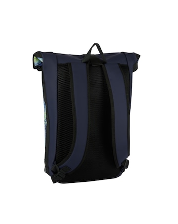 New Rebels Starry Night PU Rolltop Laptop (15.6") Backpack