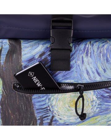 New Rebels Starry Night PU Rolltop Laptop (15.6") Backpack