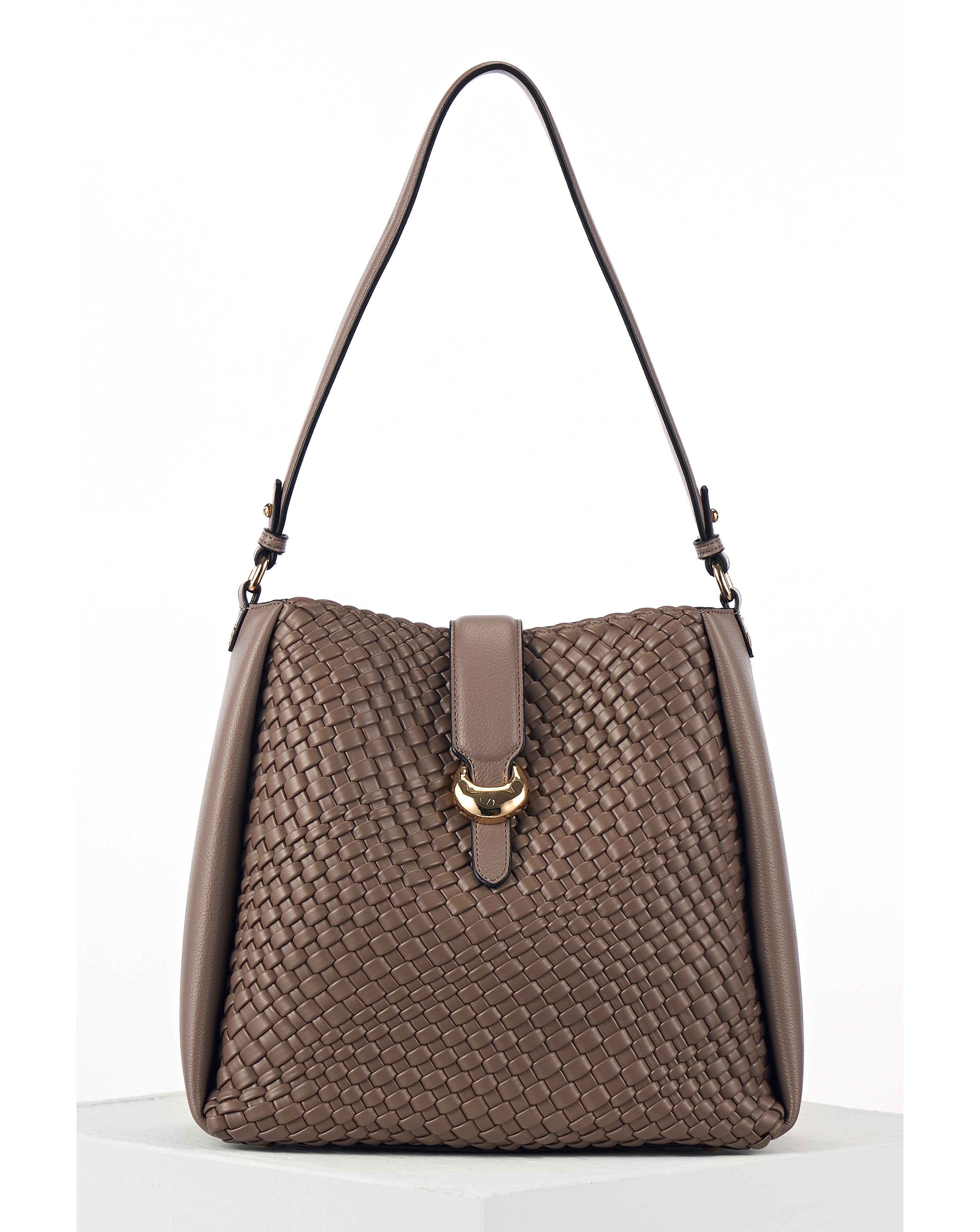 Luella Grey Flora Peat Weave Hobo