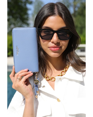 Luella Grey Ramona Blue Large Purse