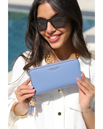 Luella Grey Ramona Blue Large Purse