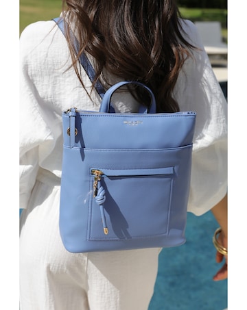 Luella Grey Ella Blue Small Backpack