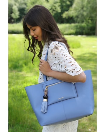 Luella Grey Catalina Blue Tote
