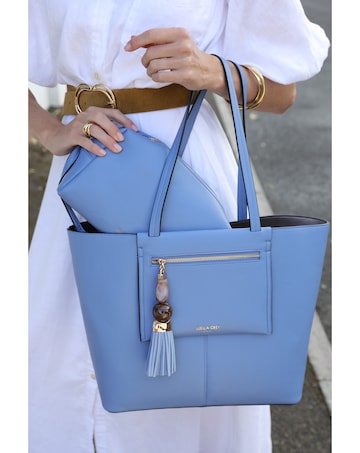 Luella Grey Catalina Blue Tote