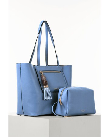 Luella Grey Catalina Blue Tote
