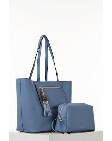 Luella Grey Catalina Blue Tote