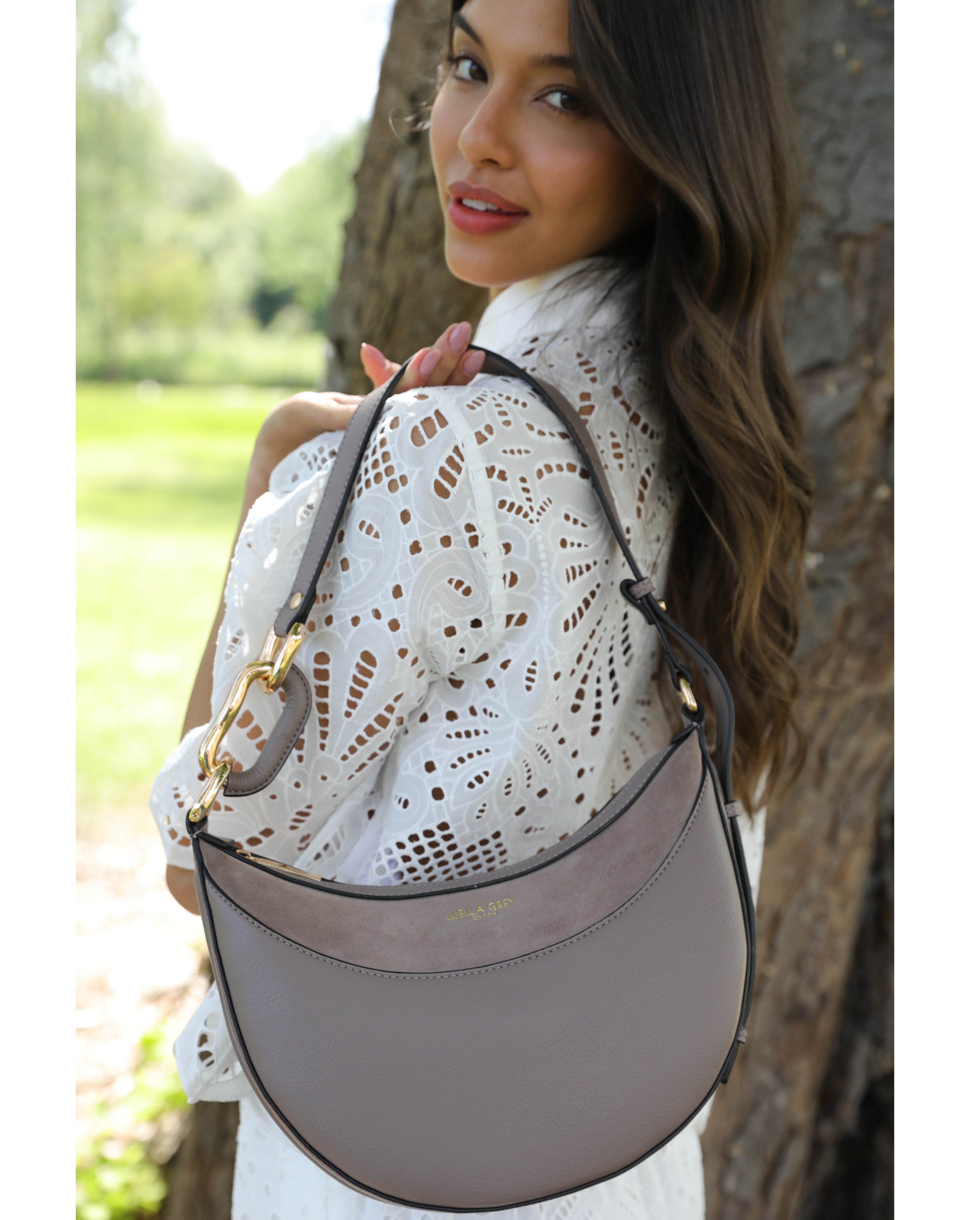 Luella Grey Hester Peat Shoulder Bag