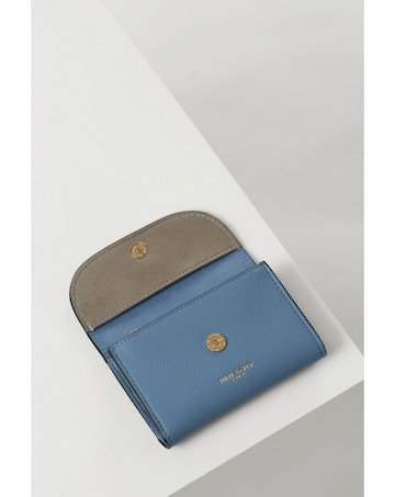 Luella Grey Marina Blue Medium Purse