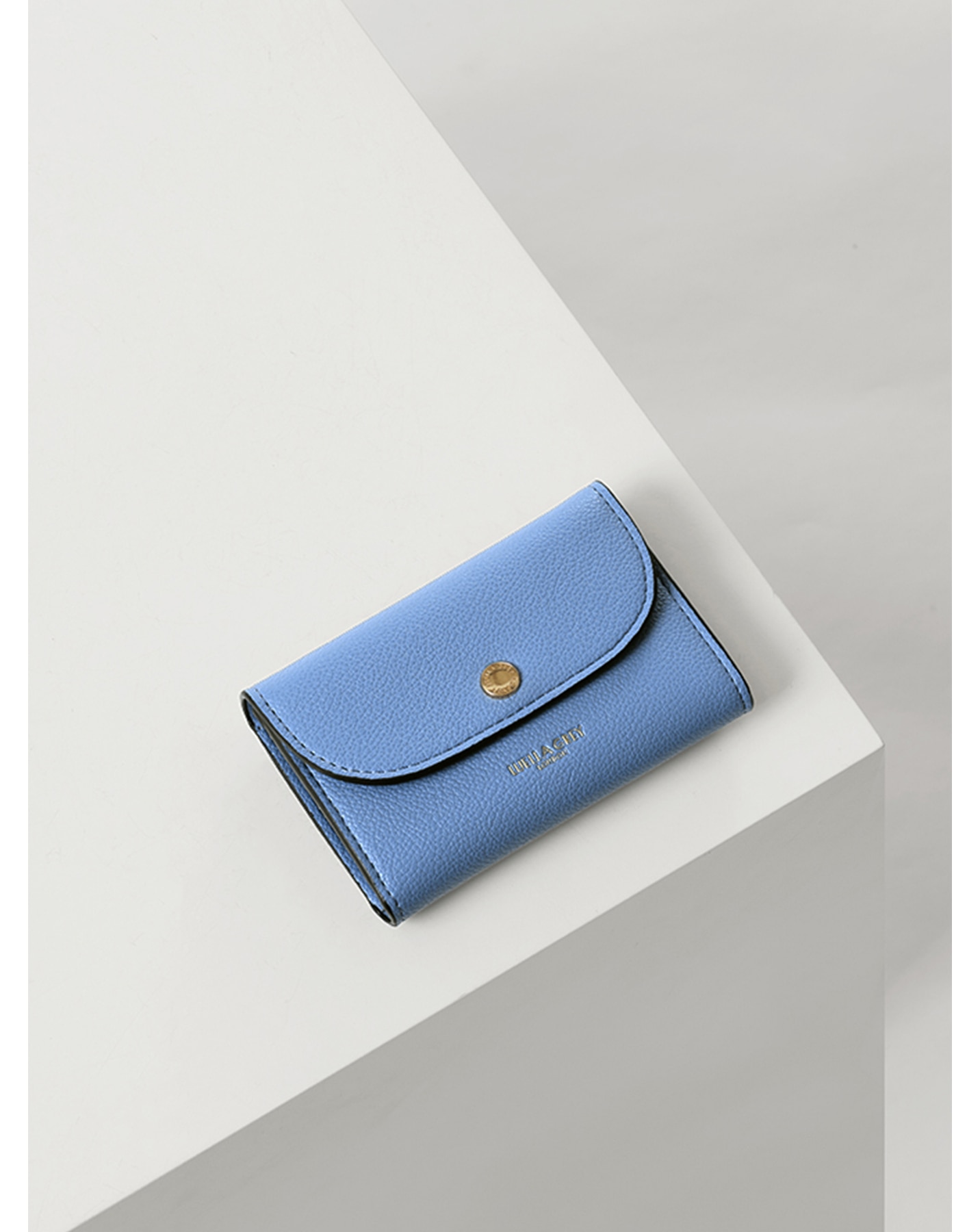 Luella Grey Marina Blue Medium Purse