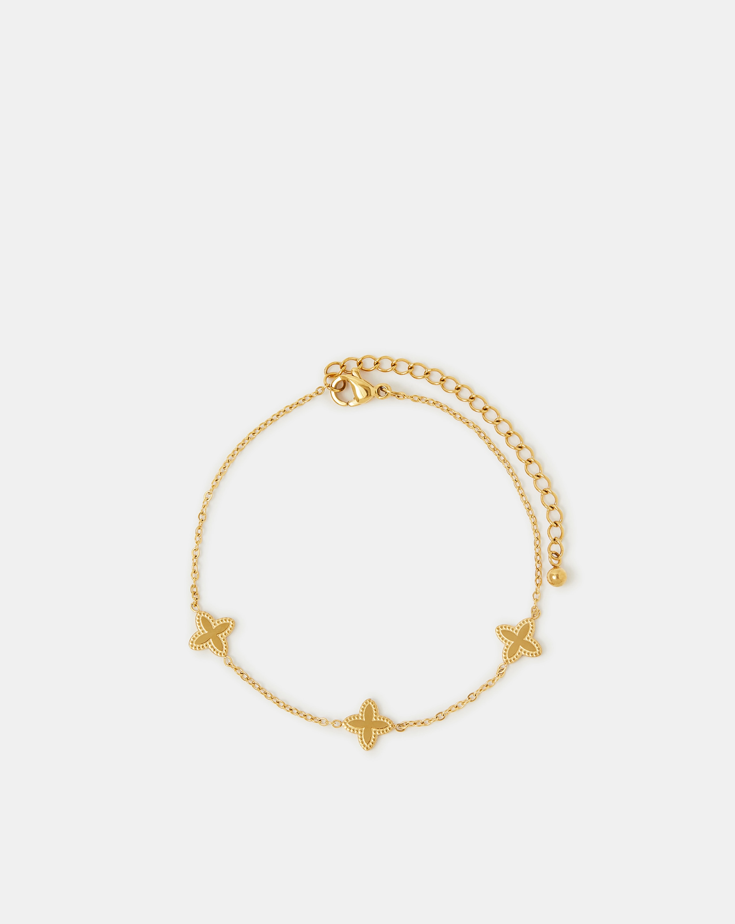 New In - Accessorize ST Clover Bracelet