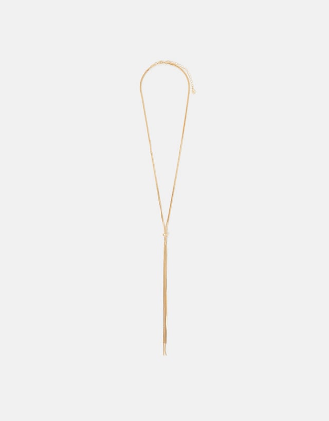 Accessorize Slinky Lariat Necklace