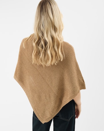 Accessorize Sparkle Knit Poncho