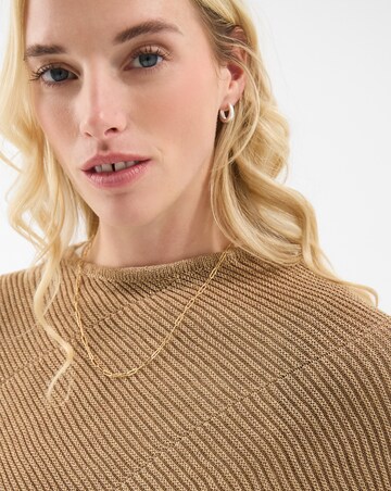 Accessorize Sparkle Knit Poncho