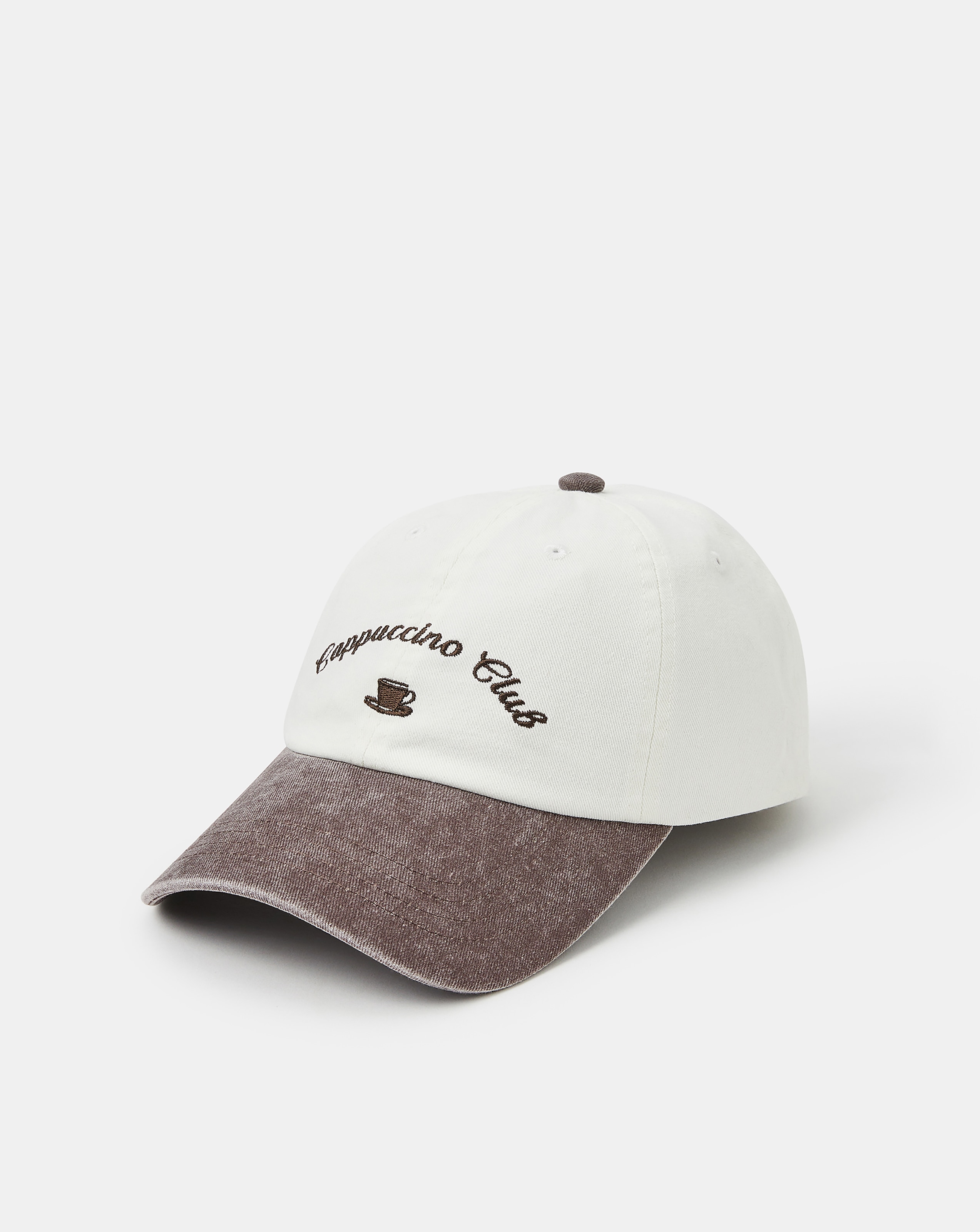 New In - Accessorize Coffee Baseball Cap