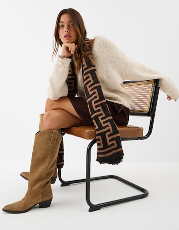 Accessorize Geometric Print Scarf