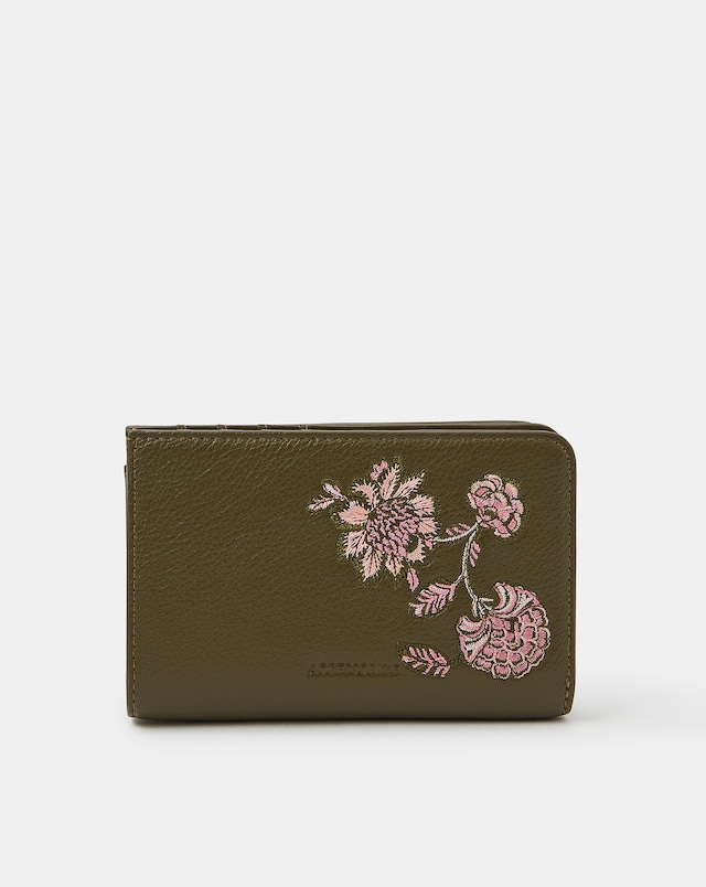 Accessorize Floral Embroidered Purse