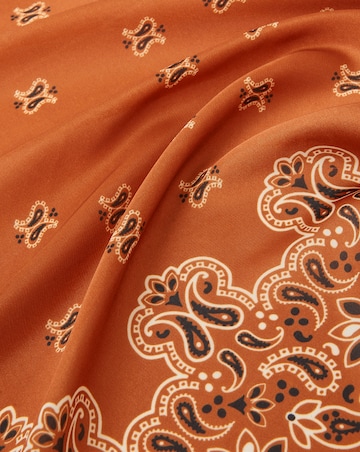 Accessorize Paisley Print Square Scarf