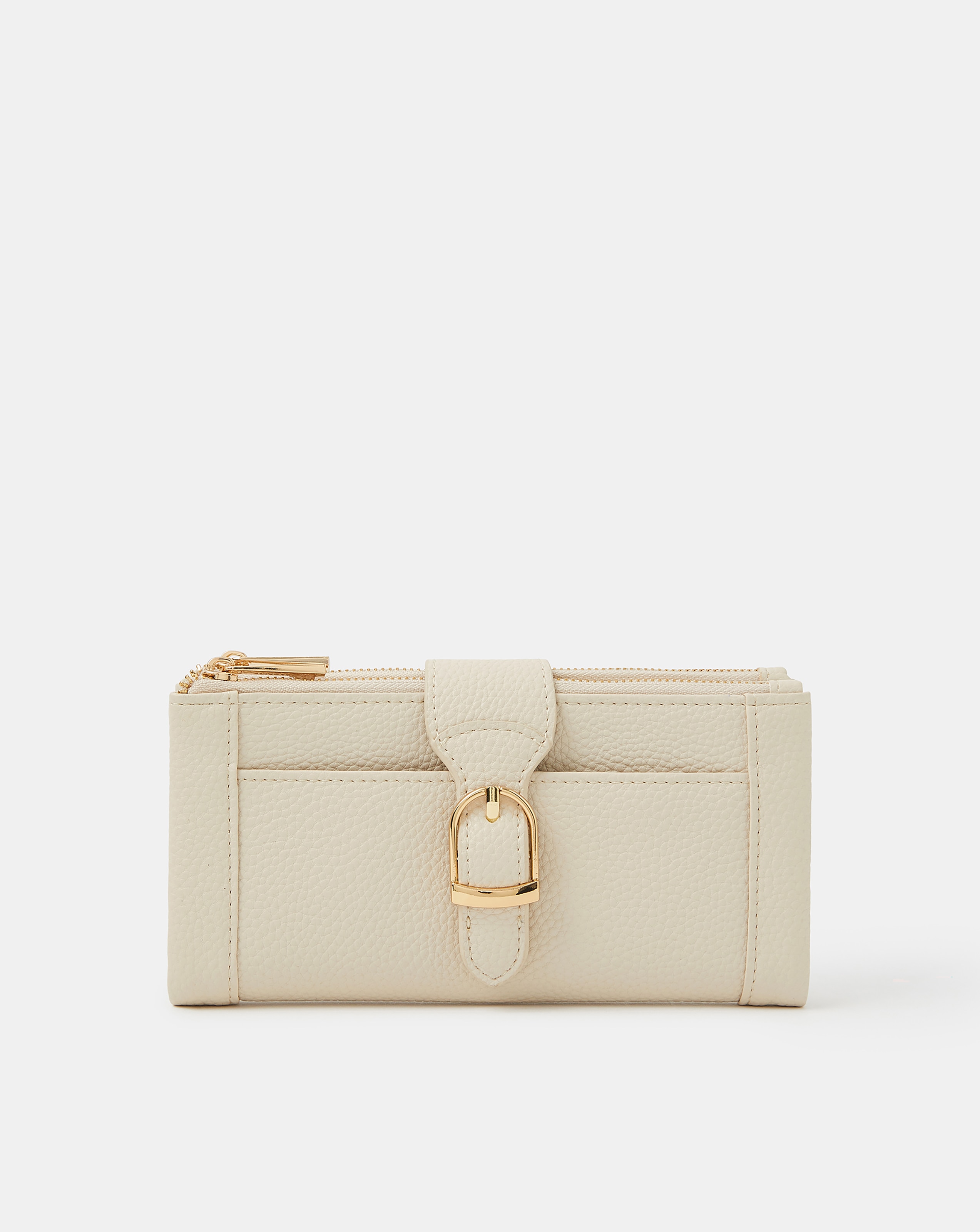 New In - Accessorize Buckle Faux Leather Purse